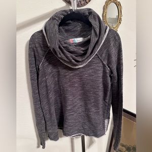 Free People Beach cowl neck pullover